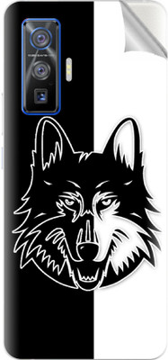 Snooky vivo iQOO5 Pro 5G Mobile Skin(Black,White)