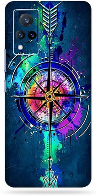 Jeeva Creation vivo v215g, Vivo V21, Vivo V21 5G Mobile Skin(Ultra Super Modern Compass Skin With High Matte Finish)