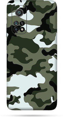 OggyBaba xiaomi 10T, Mi 10T, Mi 10 t, redmi 10 i Mobile Skin(Winter Army Camouflage Skin Matte Finish)