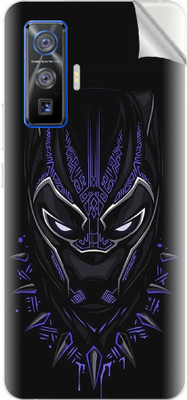 Snooky vivo iQOO5 Pro 5G Mobile Skin(Black)