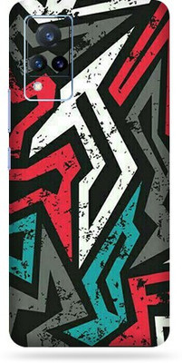 BUGGU Vivo V21 5g Mobile Skin(Multicolor)