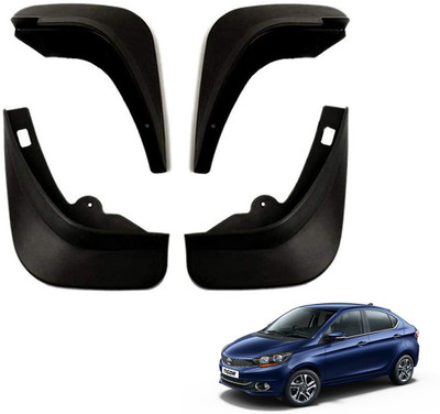 AuTO ADDiCT Rear Mud Guard, Front Mud Guard For Tata Tigor NA(Black)