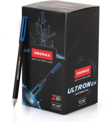 UNOMAX Ultron 2X(Pen jar- 35pc Blue, 12pc Black, 3pc Red) Ball Pen(Pack of 50, Blue, Black, Red)