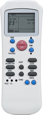 Comate AC 50 Compatible Carrier AC Remote Controller Brand New Compatible Carrier AC Remote… Remote Controller(off white)