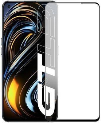 MOBIGENIX Edge To Edge Tempered Glass for REALME GT 5G(Pack of 1)