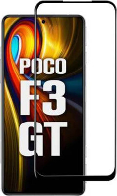 DMJHP Edge To Edge Tempered Glass for Poco F3 GT(Pack of 1)