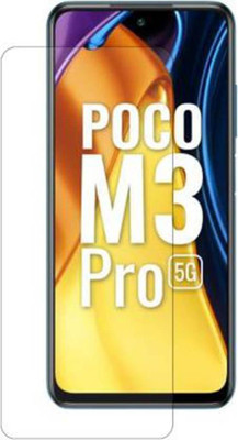 DMJHP Edge To Edge Tempered Glass for Poco M3 Pro 5G(Pack of 1)