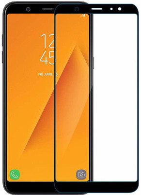 Juberous Edge To Edge Tempered Glass for Samsung Galaxy A6 Plus(Pack of 1)