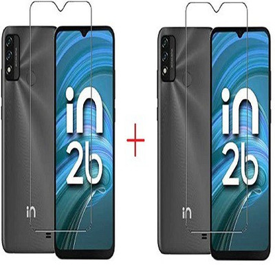 NIMMIKA ENTERPRISES Tempered Glass Guard for Micromax IN 2B(Pack of 2)