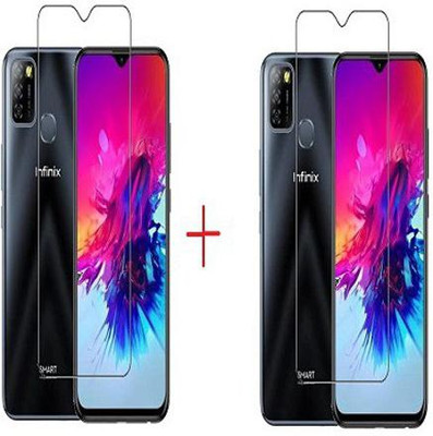 NIMMIKA ENTERPRISES Tempered Glass Guard for Infinix Smart 5A(Pack of 2)