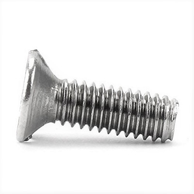 Chandan Stainless Steel Flat Head Machine Screw(4 mm Pack of 50)