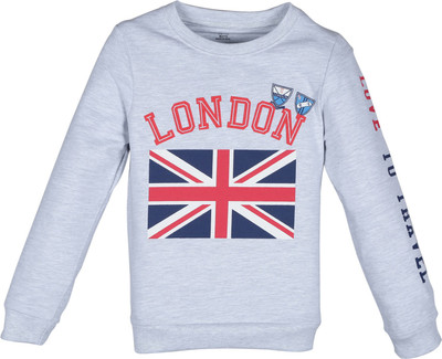 Plum Tree Full Sleeve Printed Boys Sweatshirt