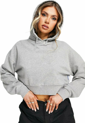 Be Savage Full Sleeve Solid Women Sweatshirt