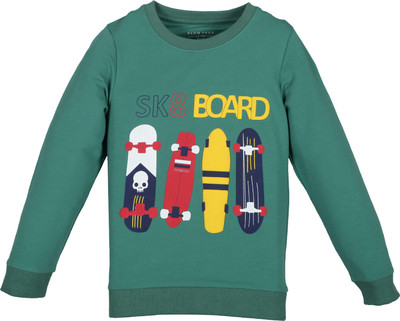 Plum Tree Full Sleeve Printed Boys Sweatshirt