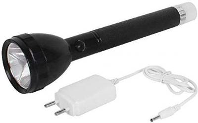 ECOSKY™ JMALL 9050 RECHARGEABLE FLASHLIGHT WITH DUAL LED BULBs Torch Rechargeable SUPER bright Torch High Power Flashlight for Camping Hiking Outdoor and Ever day purpose Torch with emergency light at the rear end (Black : Rechargeable) Torch (Black : Rechargeable) Torch Torch