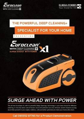 EUREKA FORBES EUROCLEAN X1 Dry Vacuum Cleaner