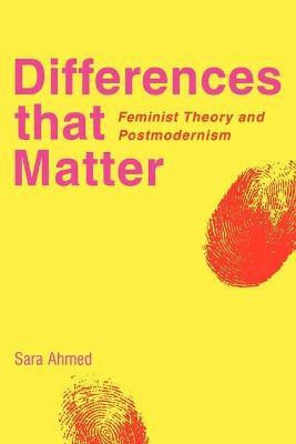 Differences that Matter(English, Paperback, Ahmed Sara)