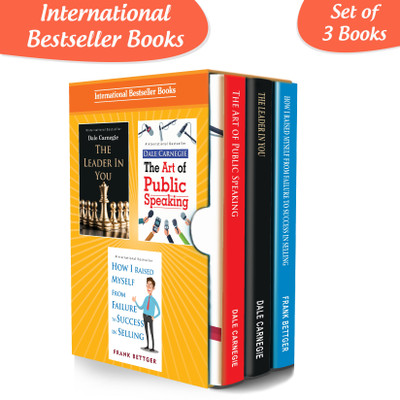 Personality Development for Business Management Books Set (Set of 3) - How I Raised Myself From Failure To Success In Selling, The Leader In You, The Art of Public Speaking(Paperback, Frank Bettger, Dale Carnegie)