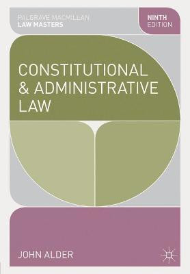 Constitutional and Administrative Law(English, Paperback, Alder John)