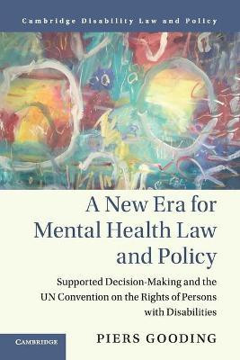 A New Era for Mental Health Law and Policy(English, Paperback, Gooding Piers)