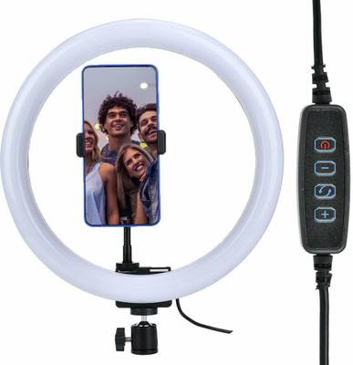 Gentle e kart 26cm Round Selfie Stick Photography Ring Light for