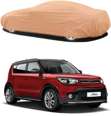 Chiefride Car Cover For Kia Soul (Without Mirror Pockets)(Beige)
