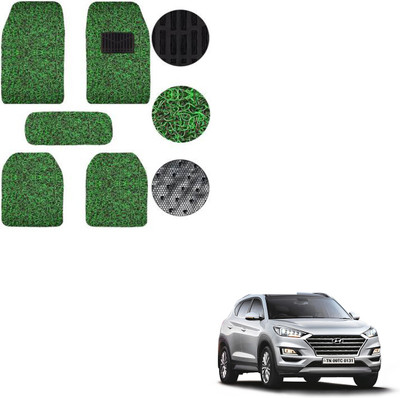 SEMAPHORE PVC, Rubber Standard Mat For  Hyundai Tucson(Green, Black)