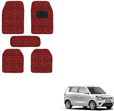SEMAPHORE PVC, Rubber Standard Mat For  Maruti WagonR(Red, Black)
