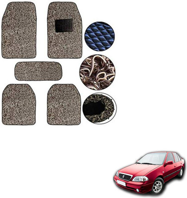 SEMAPHORE PVC, Rubber Standard Mat For  Maruti Esteem(Beige, Brown)
