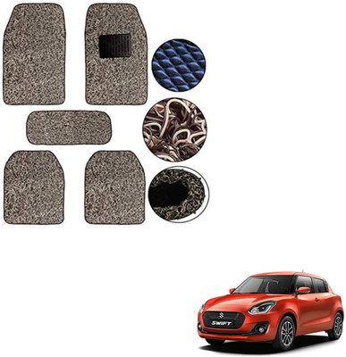 SEMAPHORE PVC, Rubber Standard Mat For  Maruti Swift(Beige, Brown)