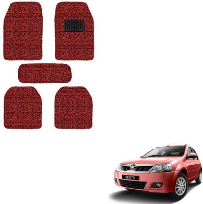 SEMAPHORE Sponge Standard Mat For  Mahindra Verito(Red, Black)