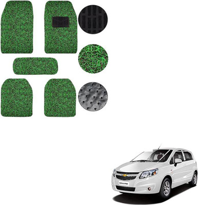 SEMAPHORE PVC, Rubber Standard Mat For  Chevrolet UVA(Green, Black)