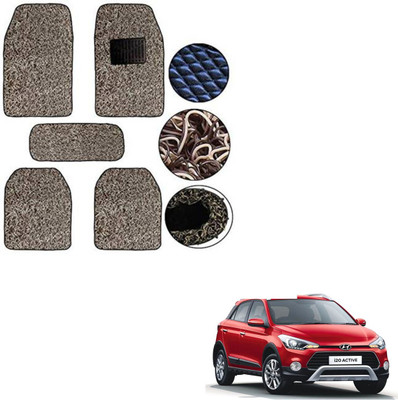 SEMAPHORE PVC, Rubber Standard Mat For  Hyundai i10 Active(Beige, Brown)