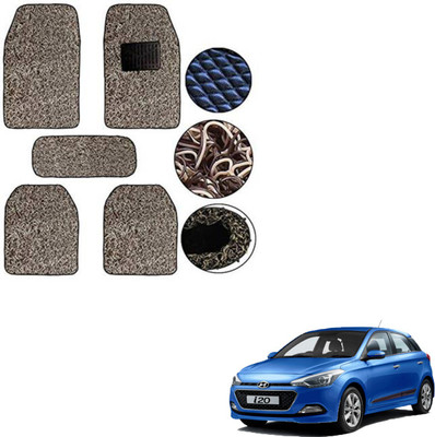 SEMAPHORE PVC, Rubber Standard Mat For  Hyundai i20(Beige, Brown)