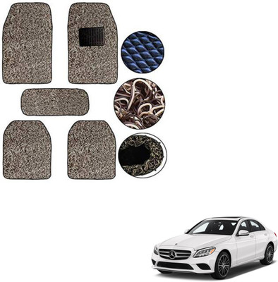 SEMAPHORE PVC, Rubber Standard Mat For  Mercedes Benz C-Class(Beige, Brown)