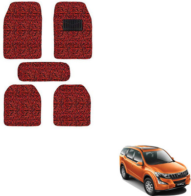 SEMAPHORE PVC, Rubber Standard Mat For  Mahindra XUV 500(Red, Black)