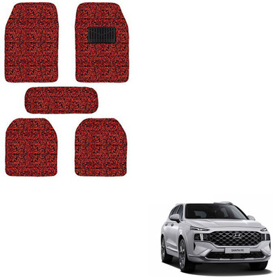 SEMAPHORE PVC, Rubber Standard Mat For  Hyundai SantaFe(Red, Black)