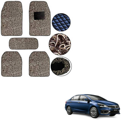 SEMAPHORE PVC, Rubber Standard Mat For  Maruti Ciaz(Beige, Brown)