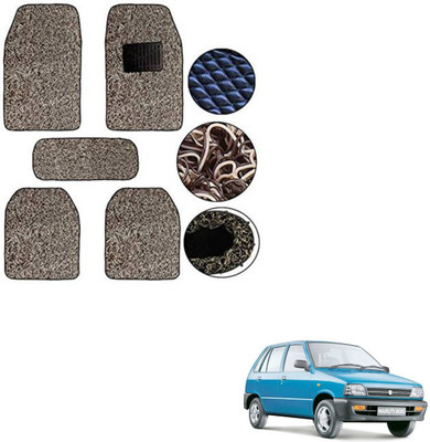 SEMAPHORE PVC, Rubber Standard Mat For  Maruti 800(Beige, Brown)