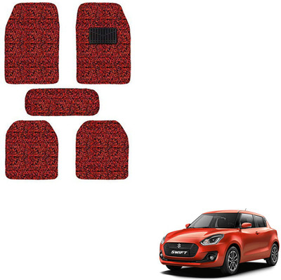 SEMAPHORE PVC, Rubber Standard Mat For  Maruti Swift(Red, Black)