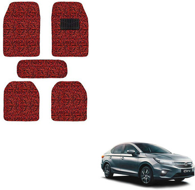 SEMAPHORE PVC, Rubber Standard Mat For  Honda City(Red, Black)