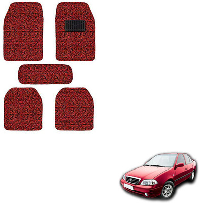 SEMAPHORE PVC, Rubber Standard Mat For  Maruti Esteem(Red, Black)