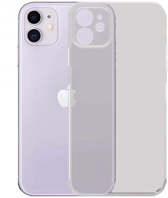 CALLitCOOL Back Cover for Apple iPhone 11(Transparent, Camera Bump Protector, Silicon, Pack of: 1)