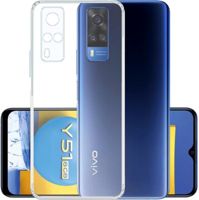 CaseWEB Back Cover for Vivo Y31(Transparent, Hard Case, Silicon, Pack of: 1)