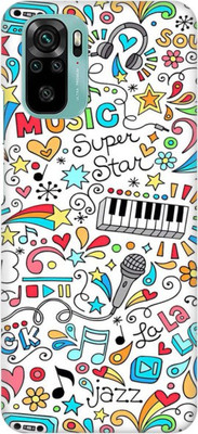 COBIERTAS Back Cover for Mi Redmi Note 10s(Multicolor, Hard Case, Pack of: 1)