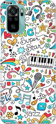 COBIERTAS Back Cover for Mi Redmi Note 10(Multicolor, Hard Case, Pack of: 1)