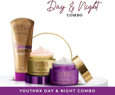 LOTUS HERBALS YouthRX Day & Night Combo(3 Items in the set)