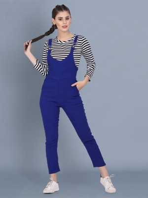 BuyNewTrend Women Blue Dungaree