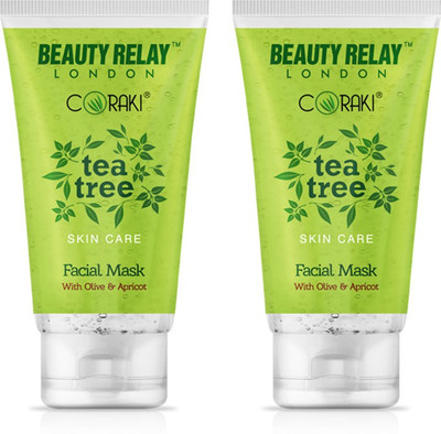 Beauty Relay London Coraki Tea Tree Facial Mask(400 g)