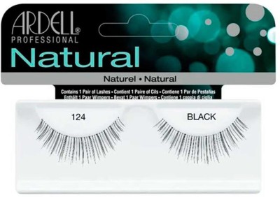 Ardell Natural Strip Lashes - 124 Black(Pack of 1)